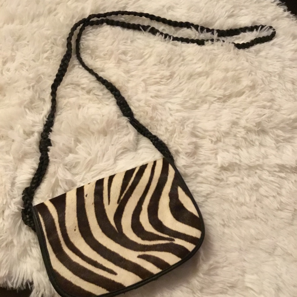 Zebra Print Purse